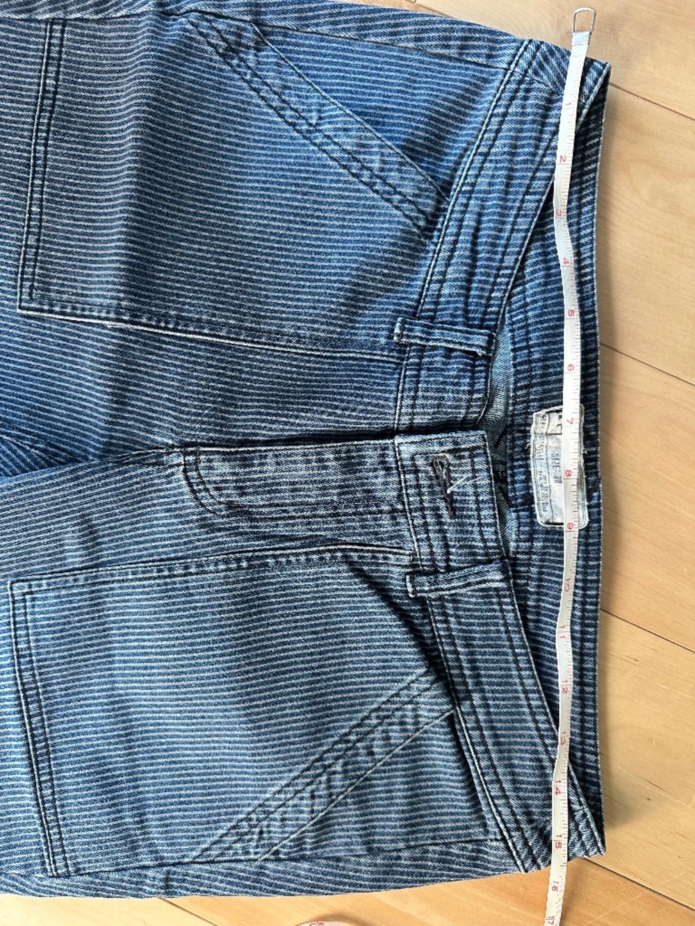 Railroad Stripe Free People pants